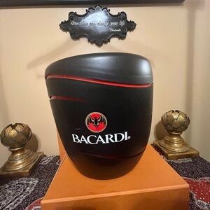 Large Plastic Bacardi Ice Bucket